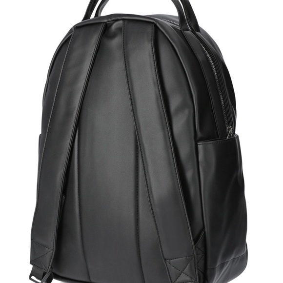Sleek Black Men's Backpack - Picture 2 of 4